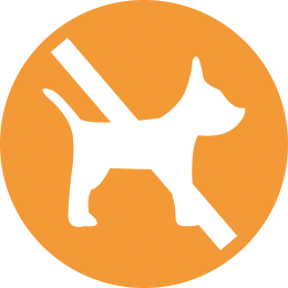 Domácí zvířata nejsou povolena